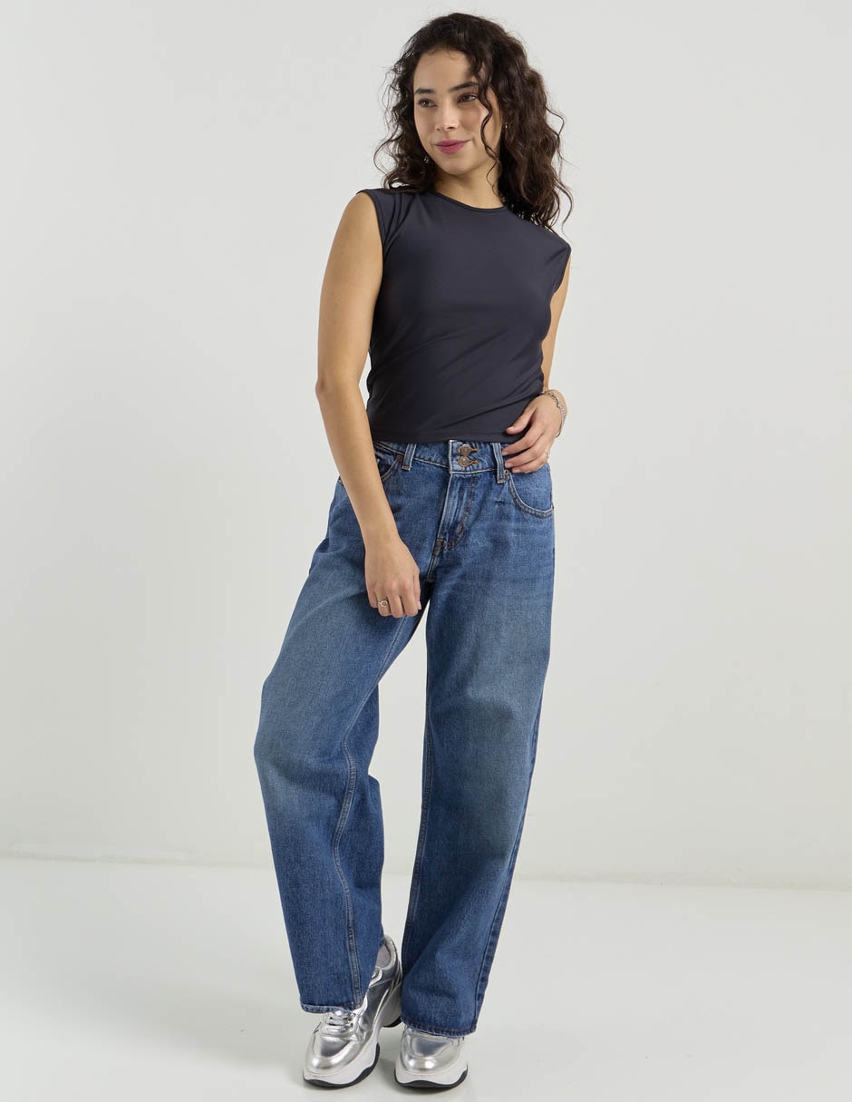 Blusa Non Stop manga corta para mujer