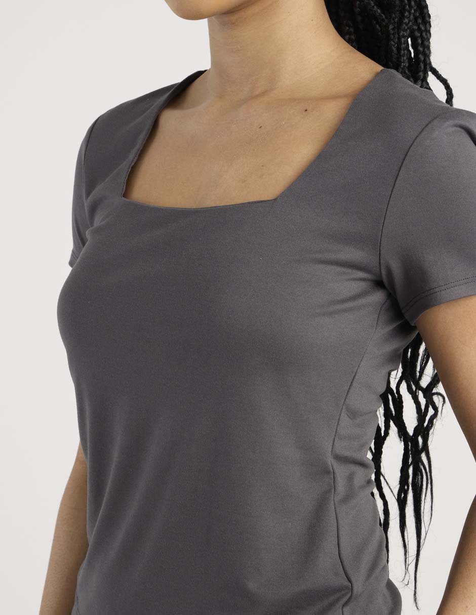 Playera manga corta para mujer 4