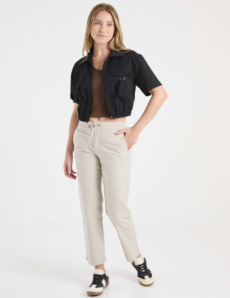 Blusa manga al codo para mujer 3