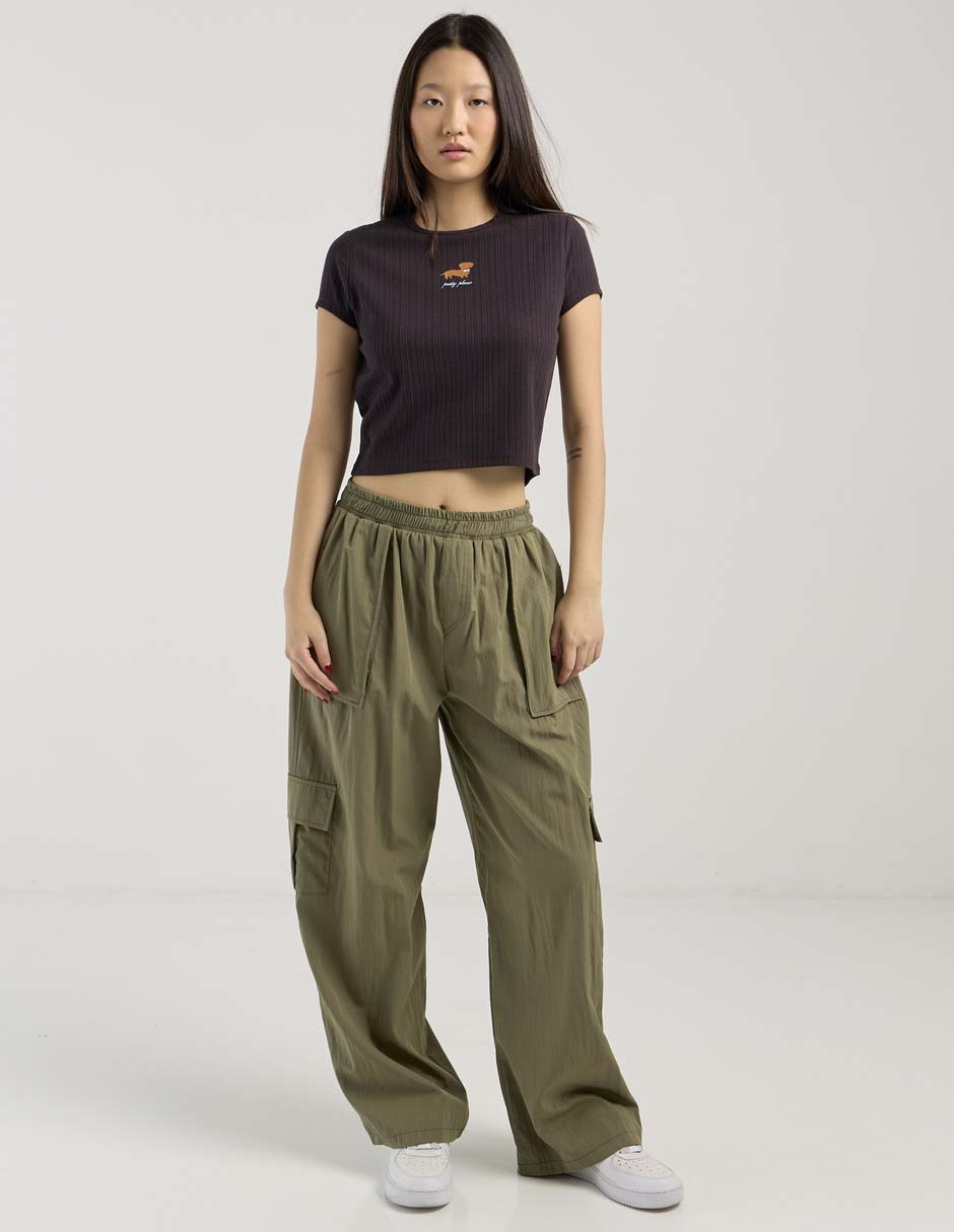 Pantalón jogger amplio para mujer 3