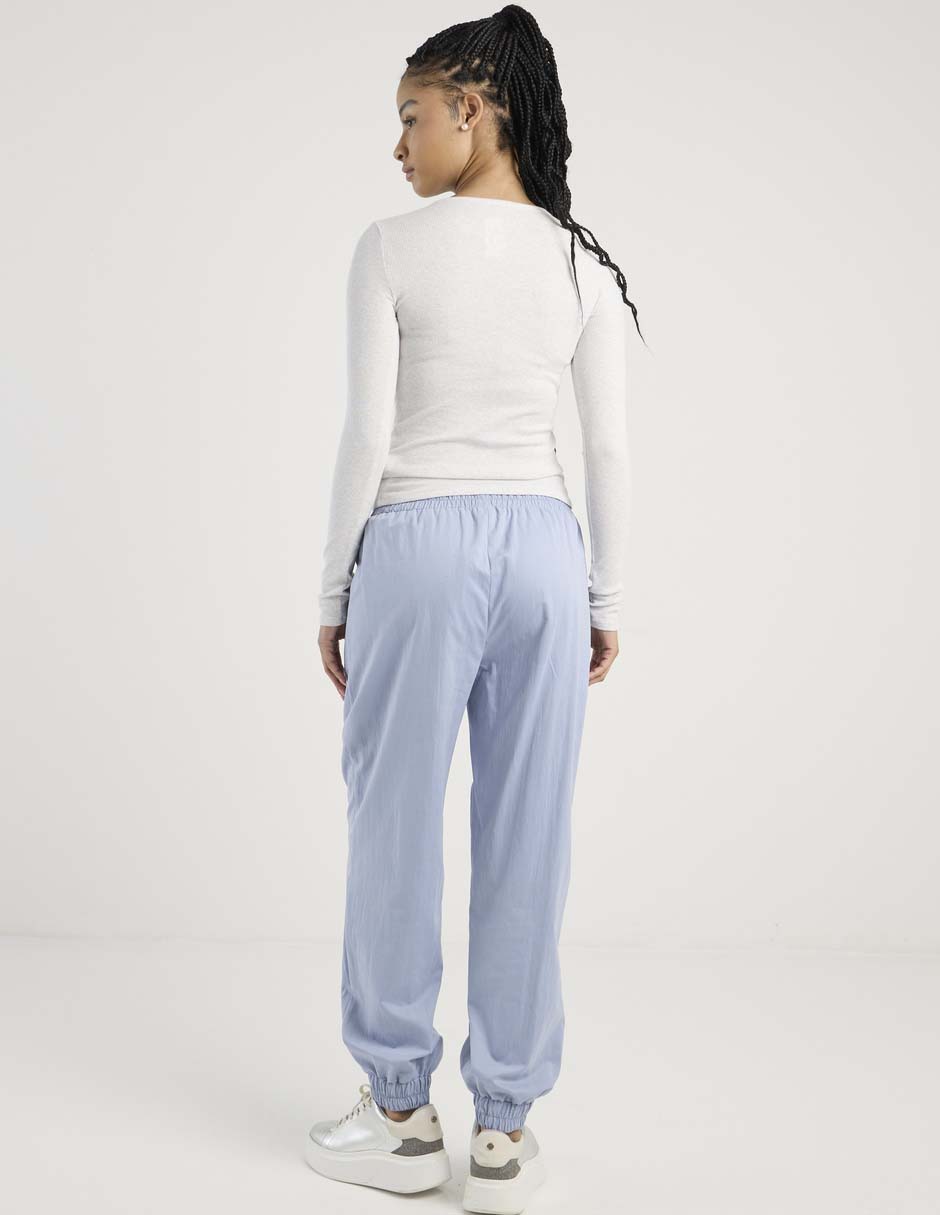 PANTALON JOGGER NON STO, M, TIZA CLARO