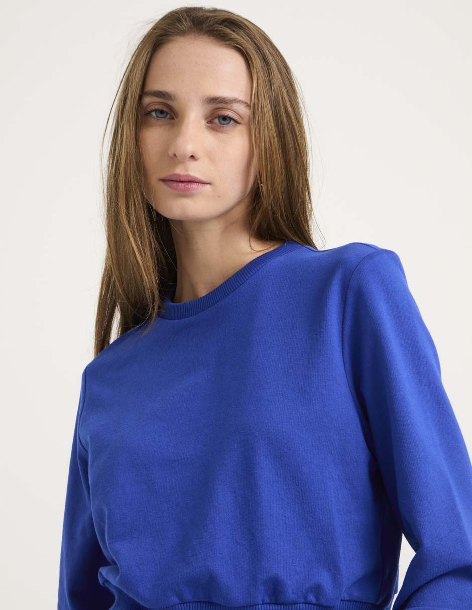 SUDADERA NSM25449-11 NON, M, AZUL REY