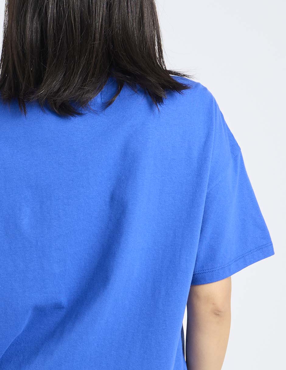 Playera manga corta cuello redondo para mujer 5
