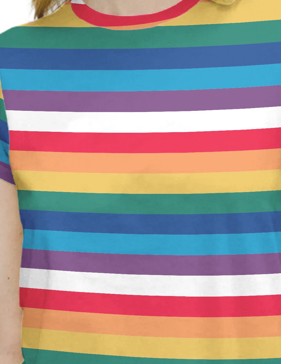 Playera manga corta cuello redondo para mujer 4