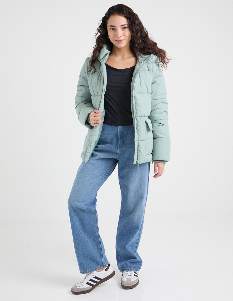 Jeans relaxed straight para mujer 3