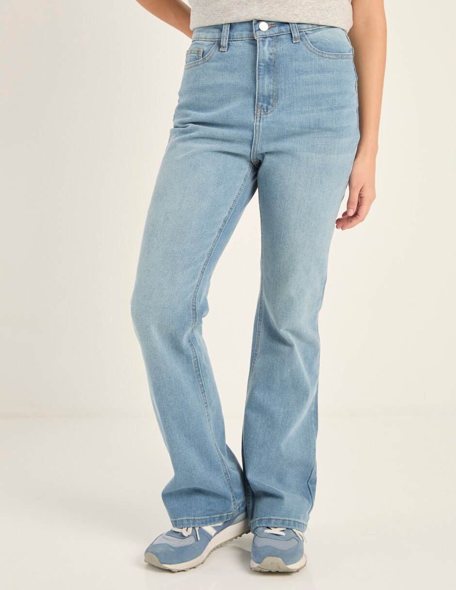 Jeans straight para mujer 4