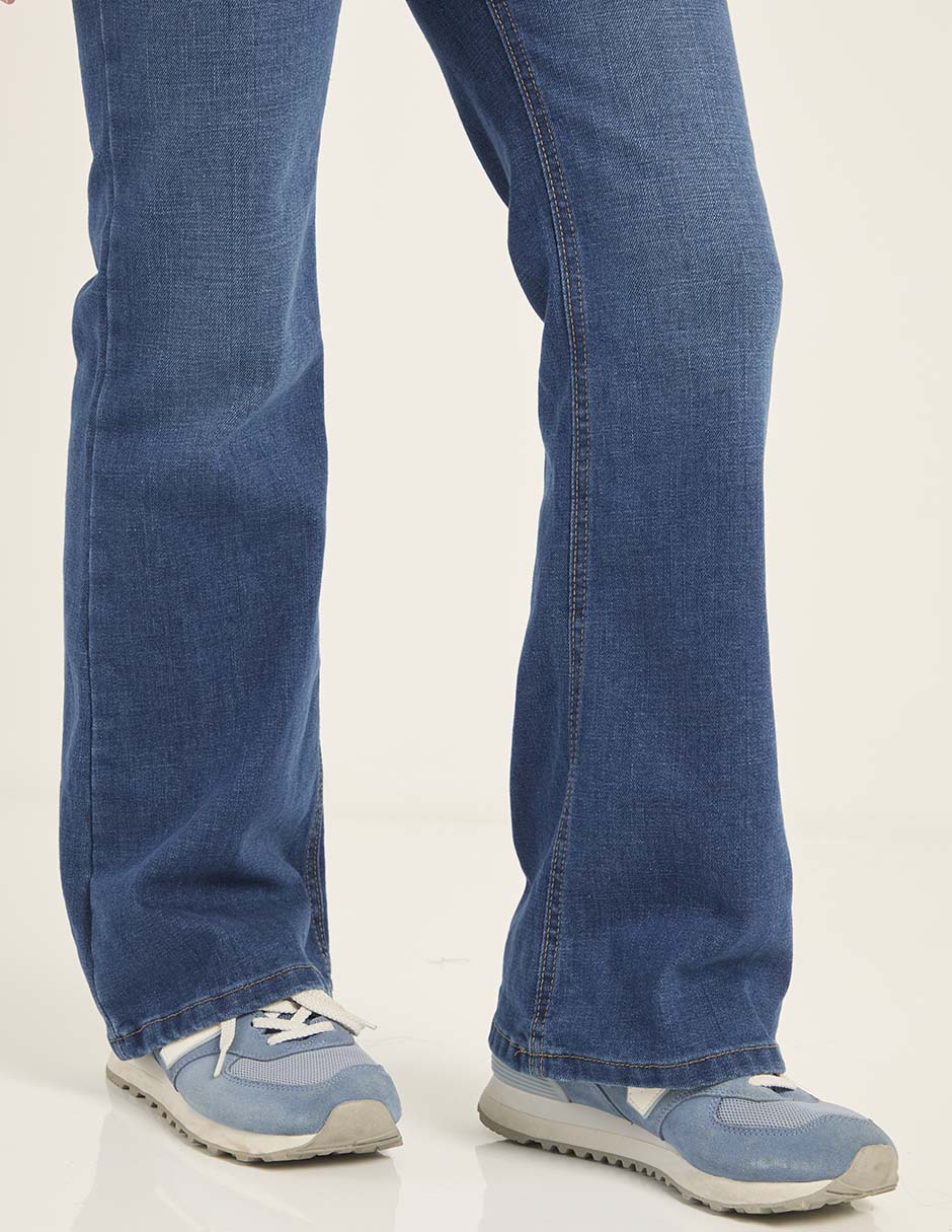 JEANS NSM25466-, 7, ÍNDIGO DENIM MEDIO