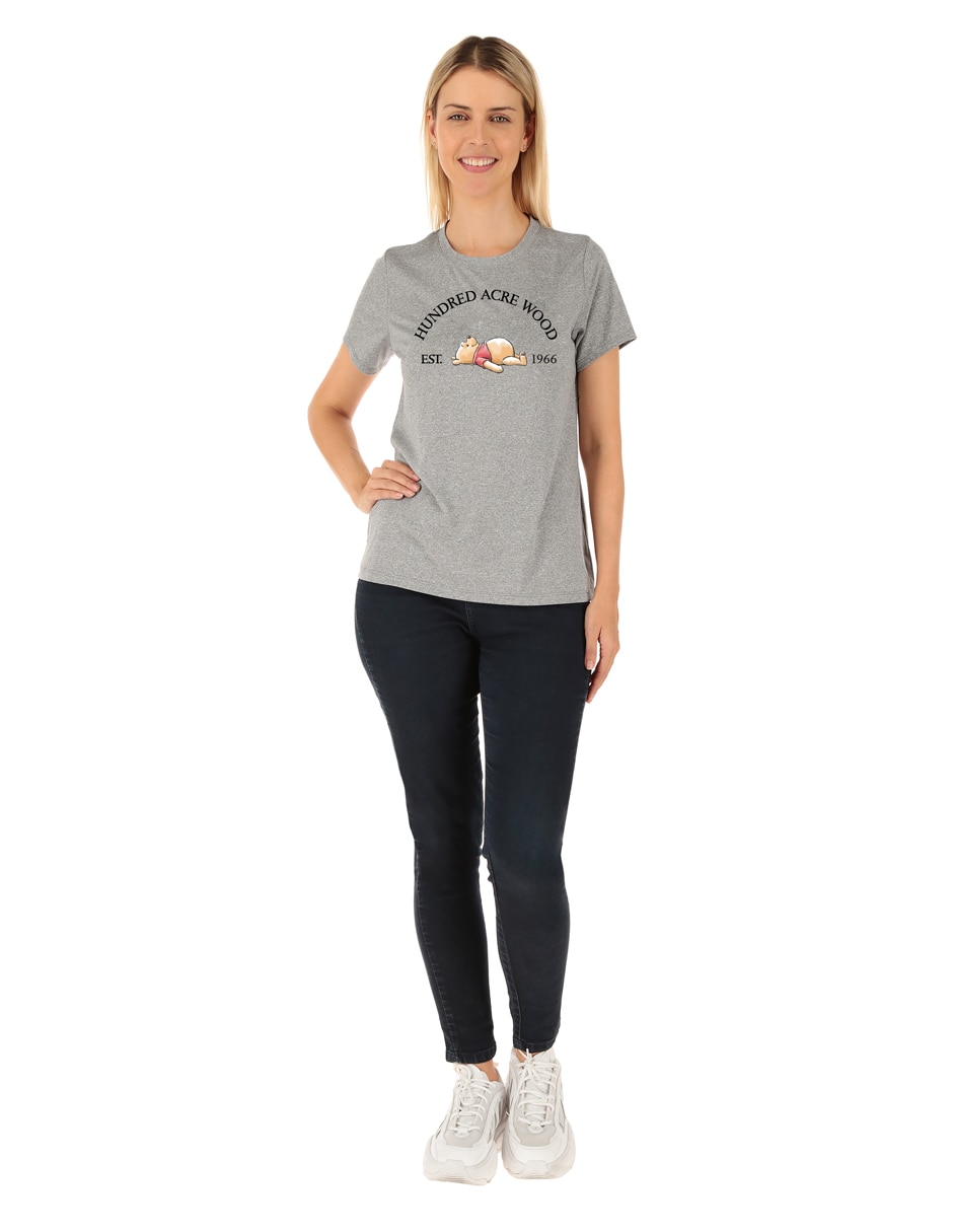 Playera manga corta Disney cuello redondo para mujer 3