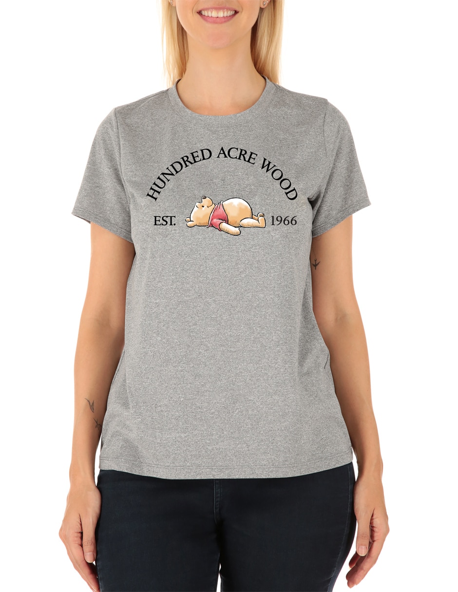Playera manga corta Disney cuello redondo para mujer 4