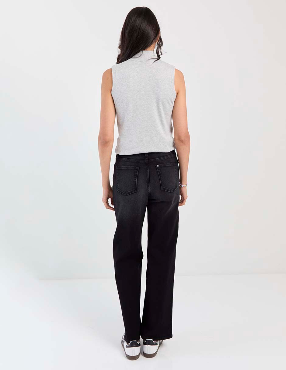 Jeans straight para mujer 2