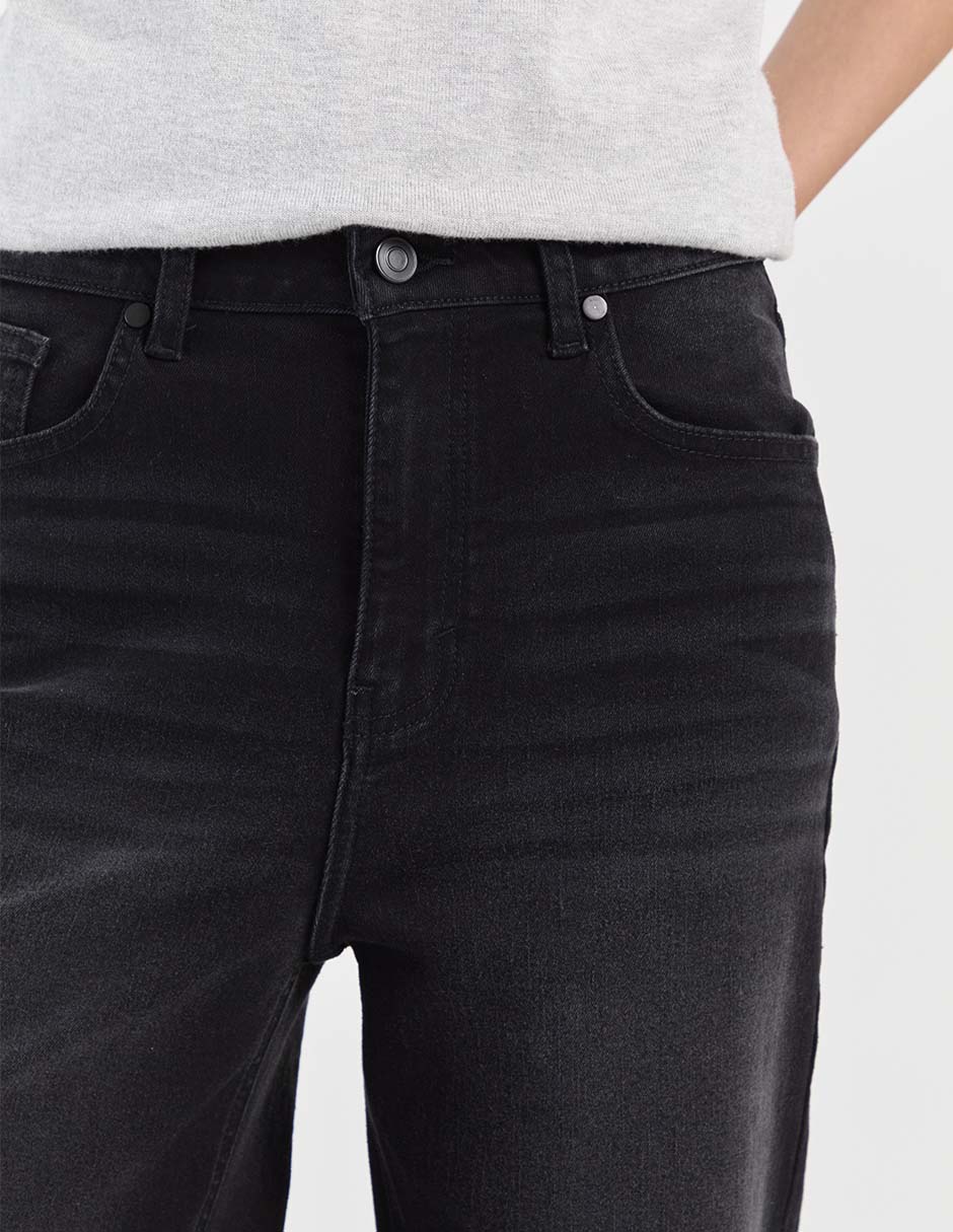 Jeans straight para mujer 4