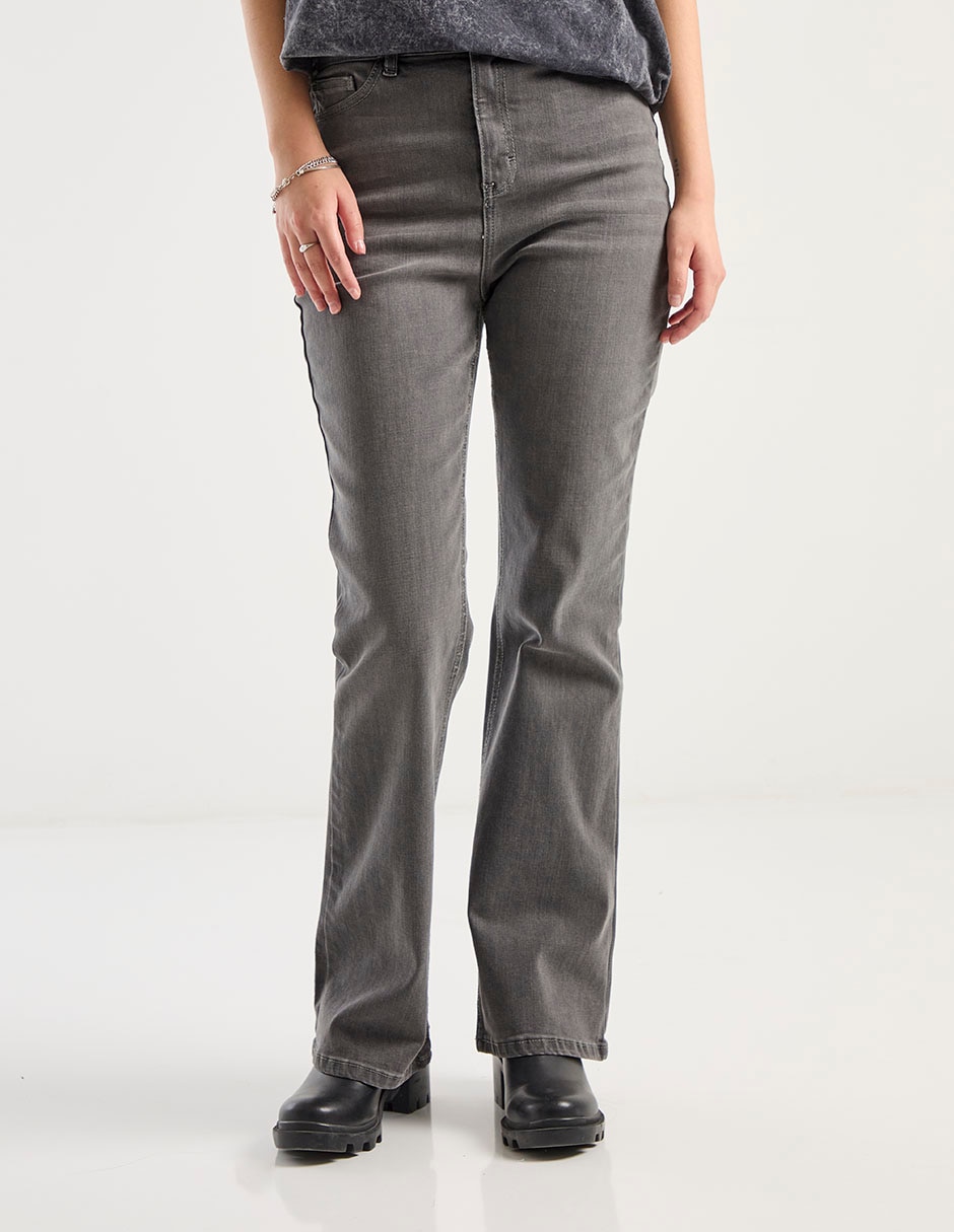 Jeans flare cintura baja para mujer Jeans flare cintura baja para mujer