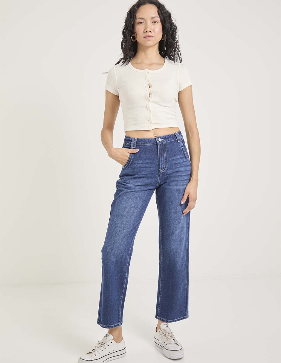 JEANS NSM26001-, 9, ÍNDIGO DENIM MEDIO