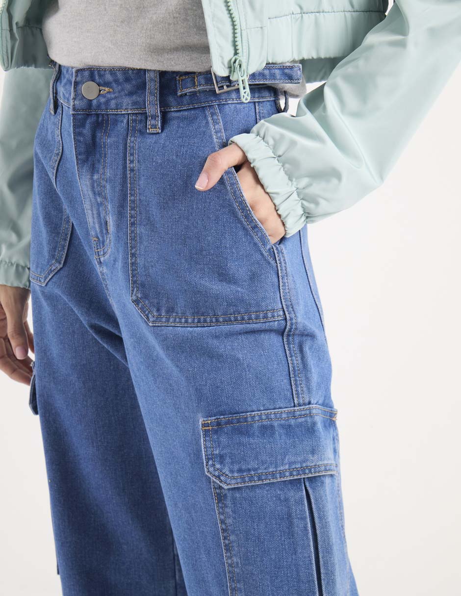 JEANS NSM26002, 5, ÍNDIGO DENIM SMEDIO