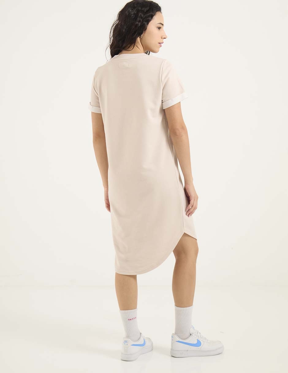 Vestido a la rodilla casual para mujer 2