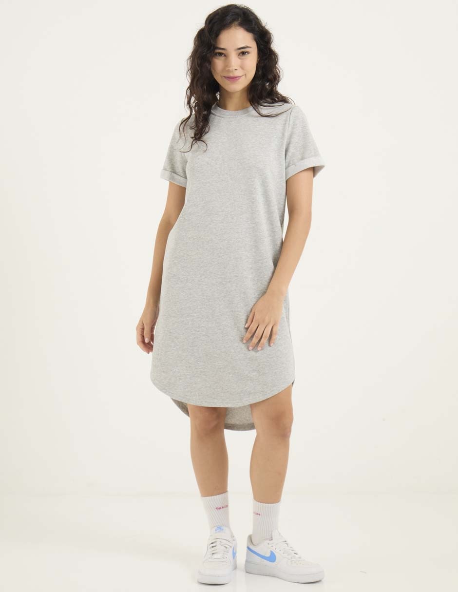 Vestido a la rodilla casual para mujer