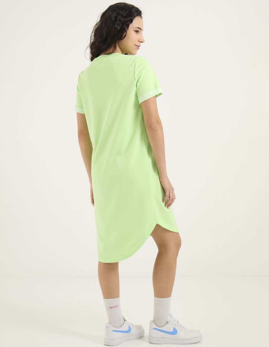 Vestido a la rodilla casual para mujer 2