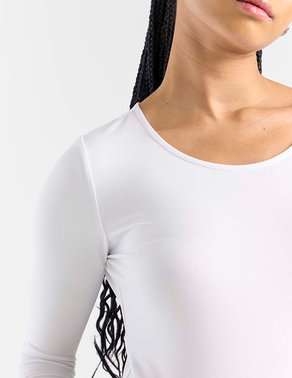 Body cuello redondo para mujer 4
