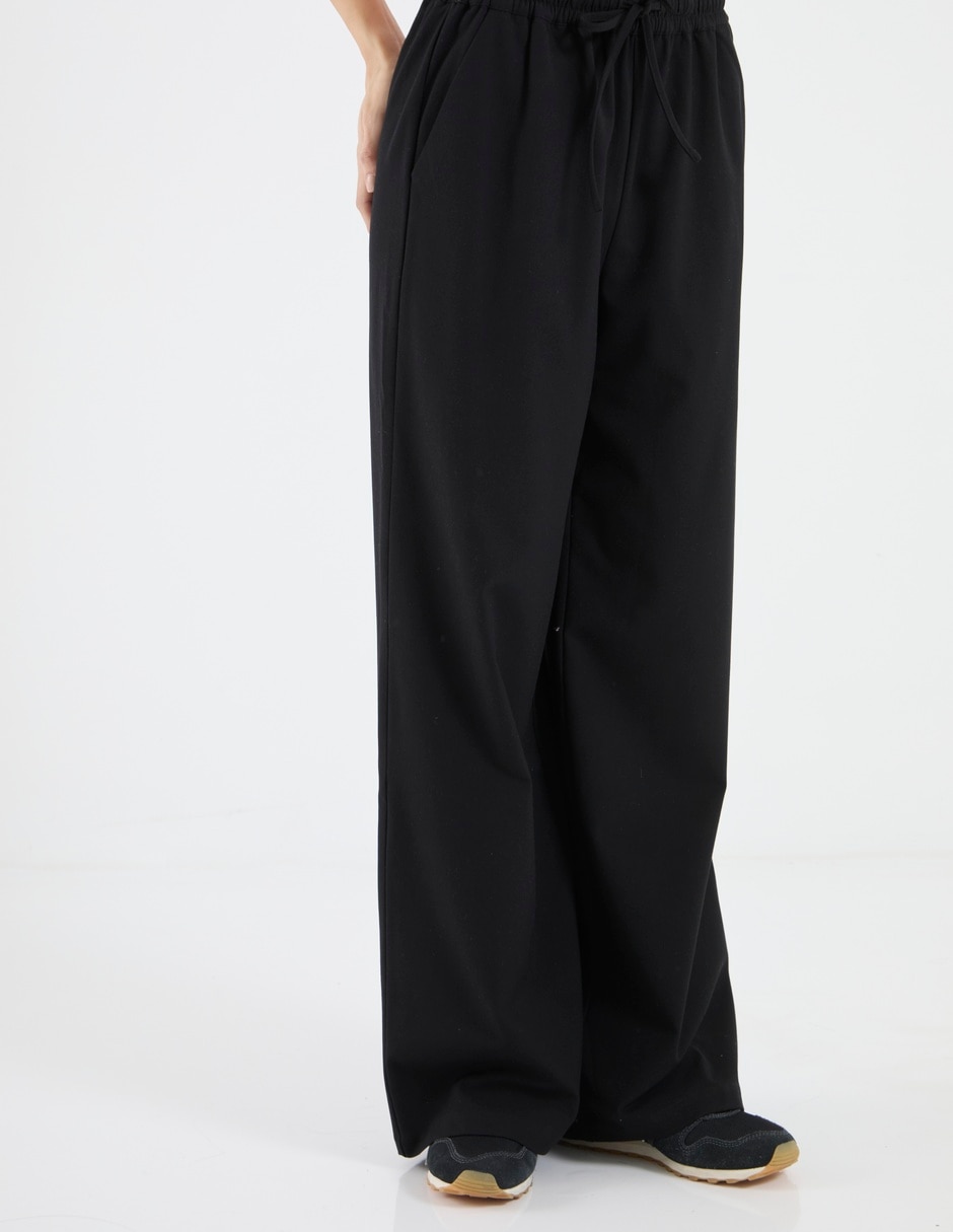 Pantalón relaxed amplio para mujer