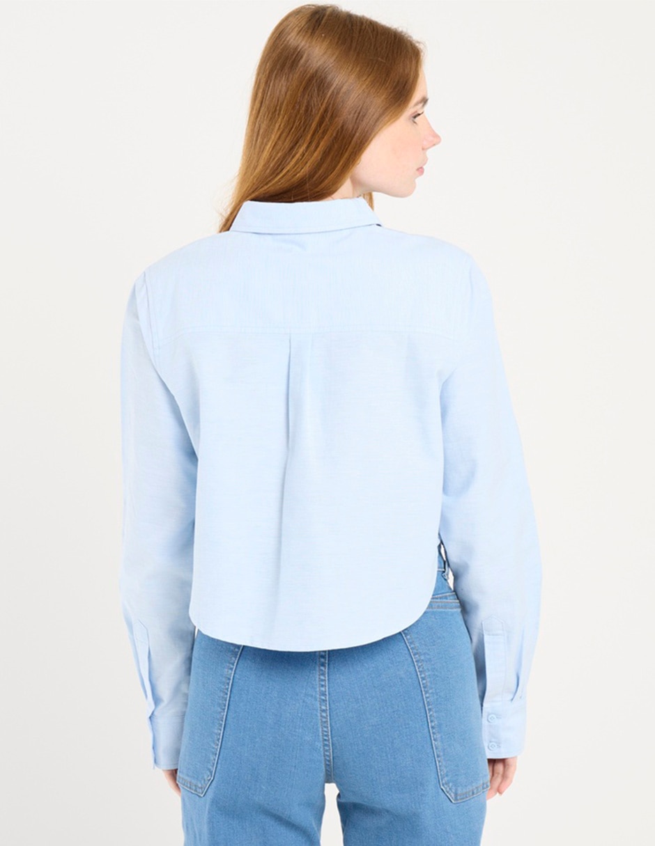Blusa manga larga para mujer 2