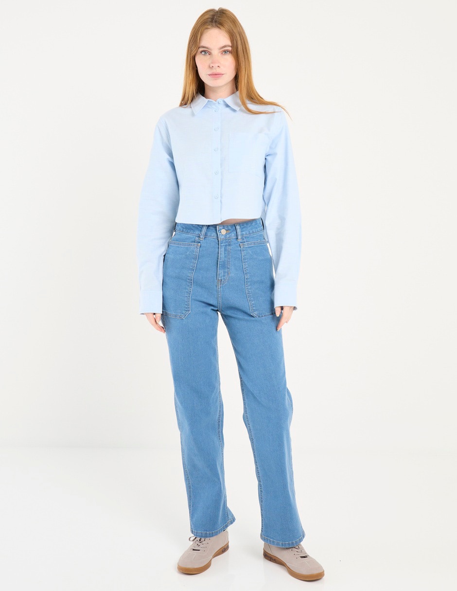 Blusa manga larga para mujer 3