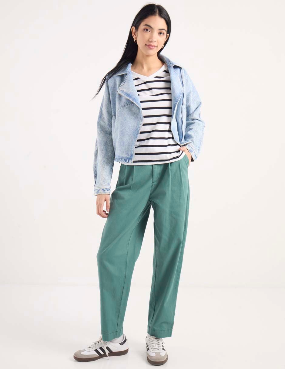 Chamarra denim de mezclilla para mujer 3