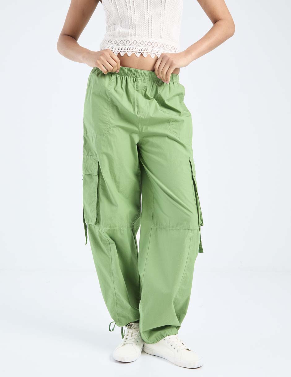 Pantalón cargo baggy para mujer Pantalón cargo baggy para mujer