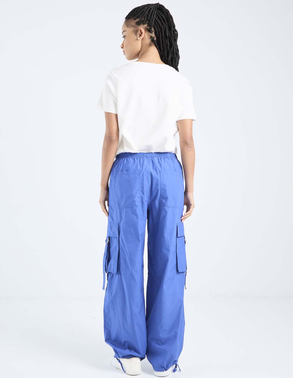 Pantalón cargo baggy para mujer 2