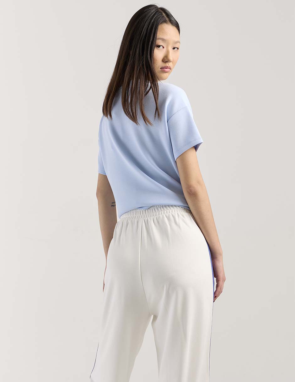Playera manga corta cuello redondo para mujer 2