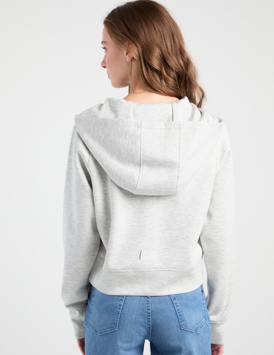 Sudadera con capucha y bolsa para mujer 2