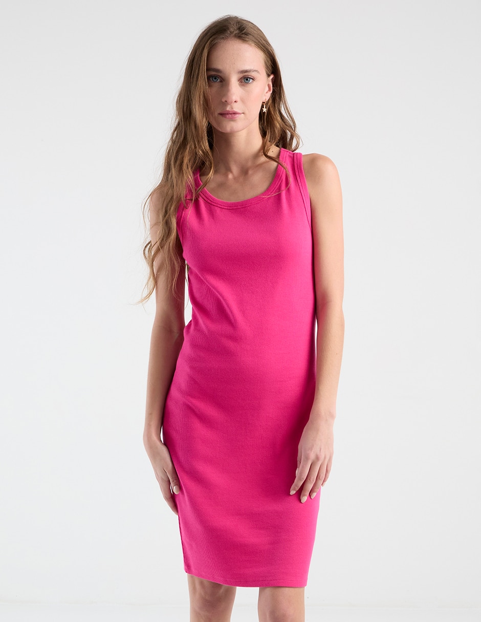 Vestido arriba de la rodilla casual para mujer