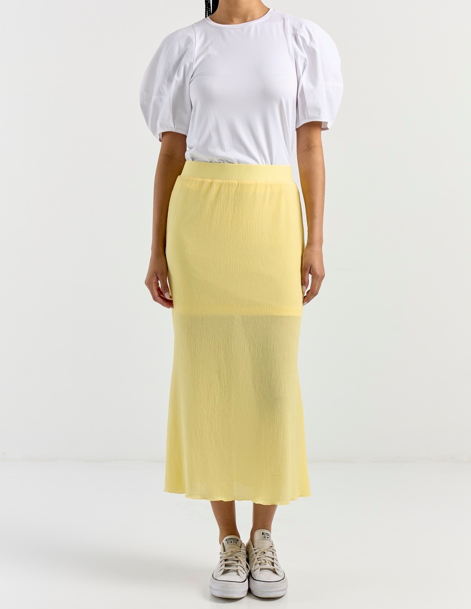Falda crop a la cintura 2
