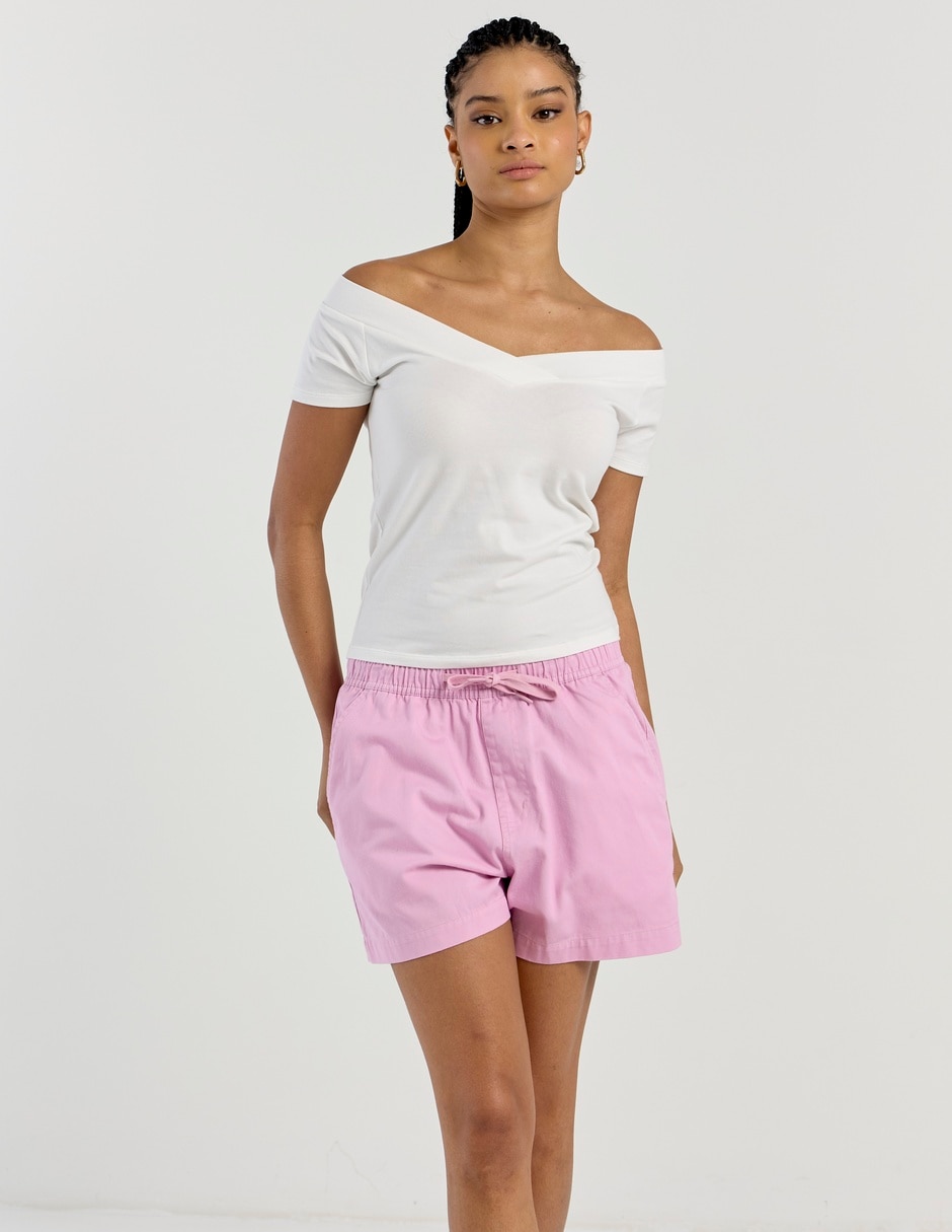 Playera manga corta Non Stop para mujer