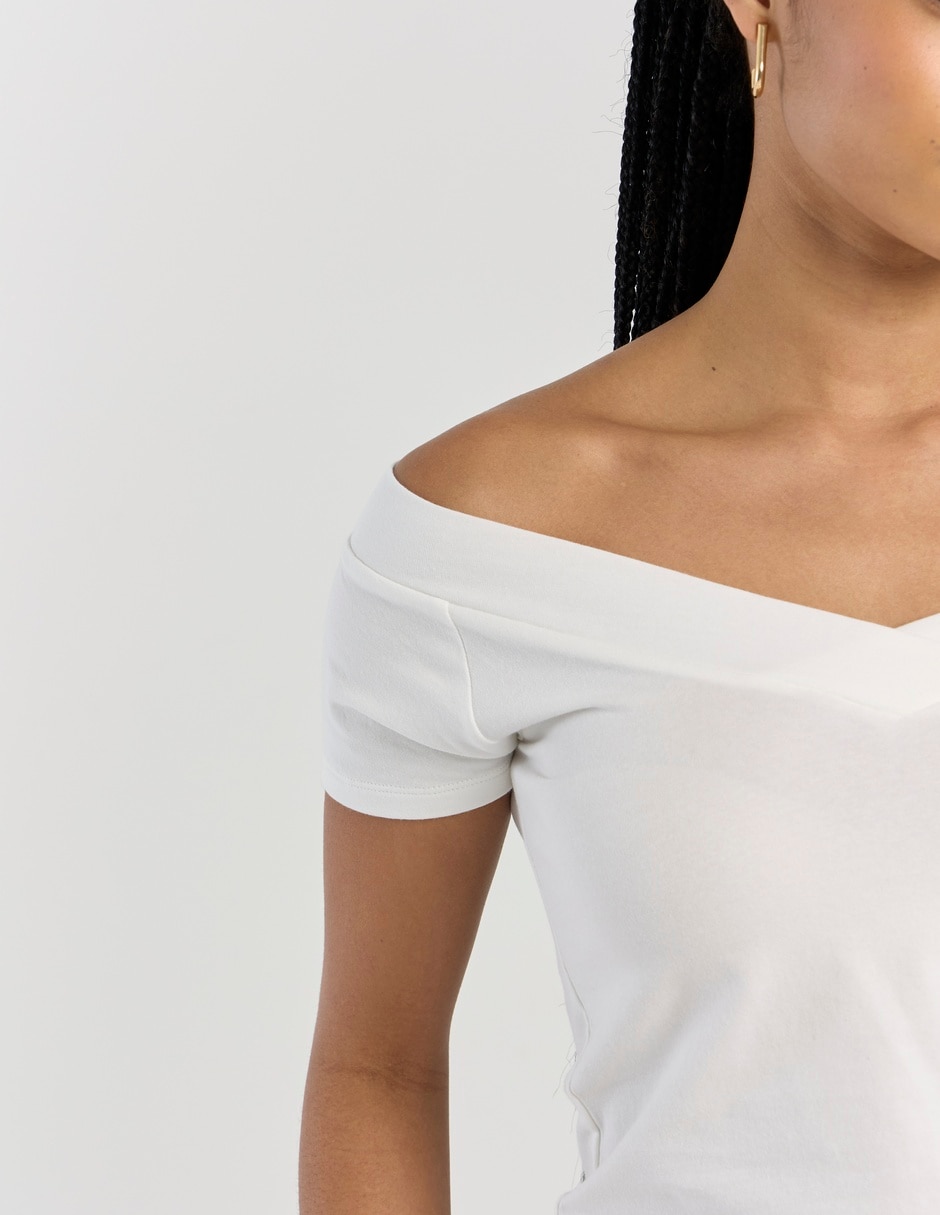 Playera manga corta Non Stop para mujer