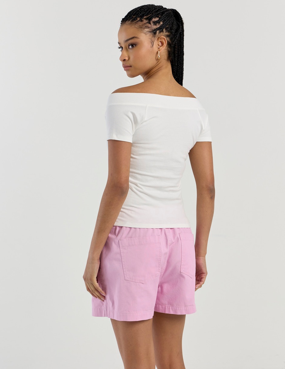 Playera manga corta Non Stop para mujer