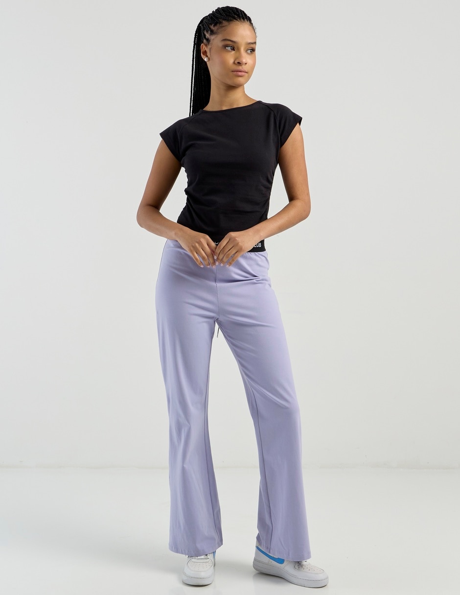 Pants slim con elástico para mujer Pants slim con elástico para mujer