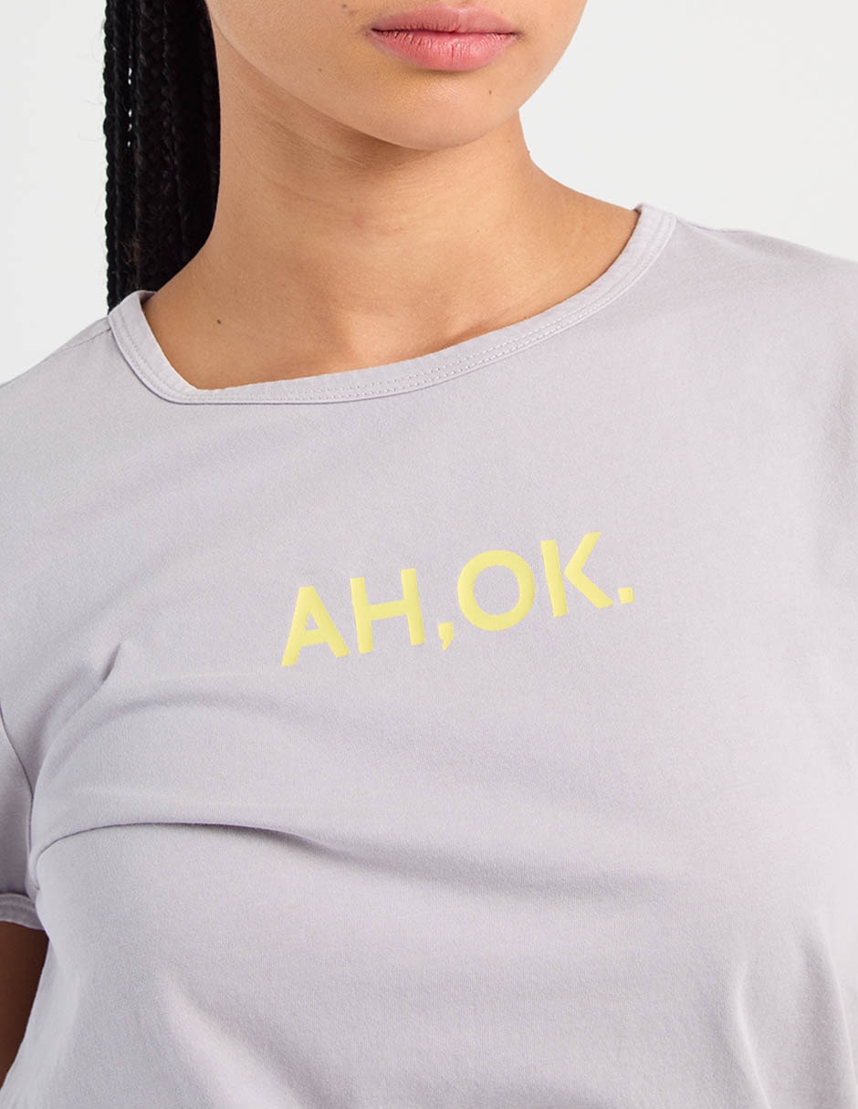 Playera manga corta cuello redondo para mujer 4