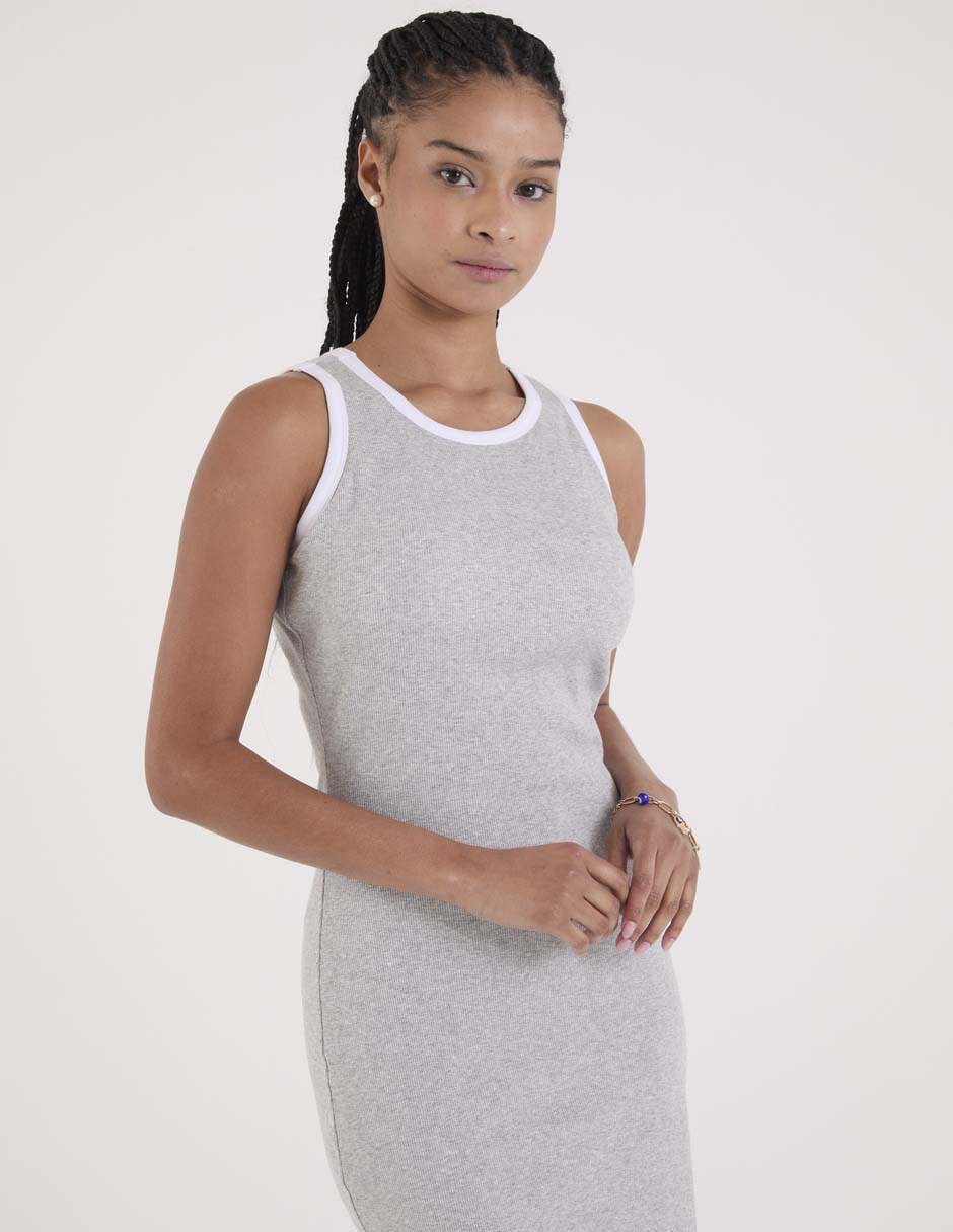 Vestido midi casual para mujer 4