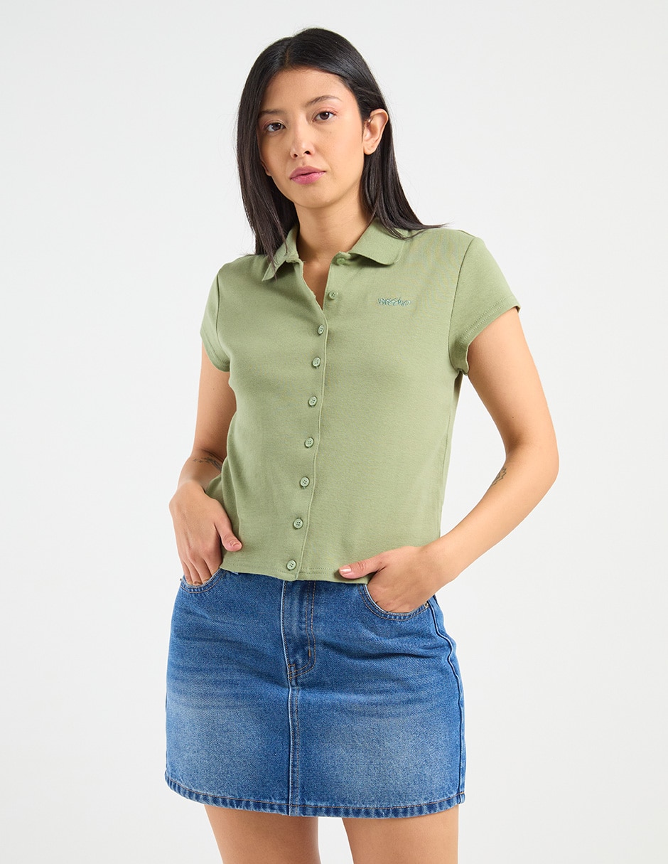 FALDA MINI NON, 5, ÍNDIGO DENIM SMEDIO