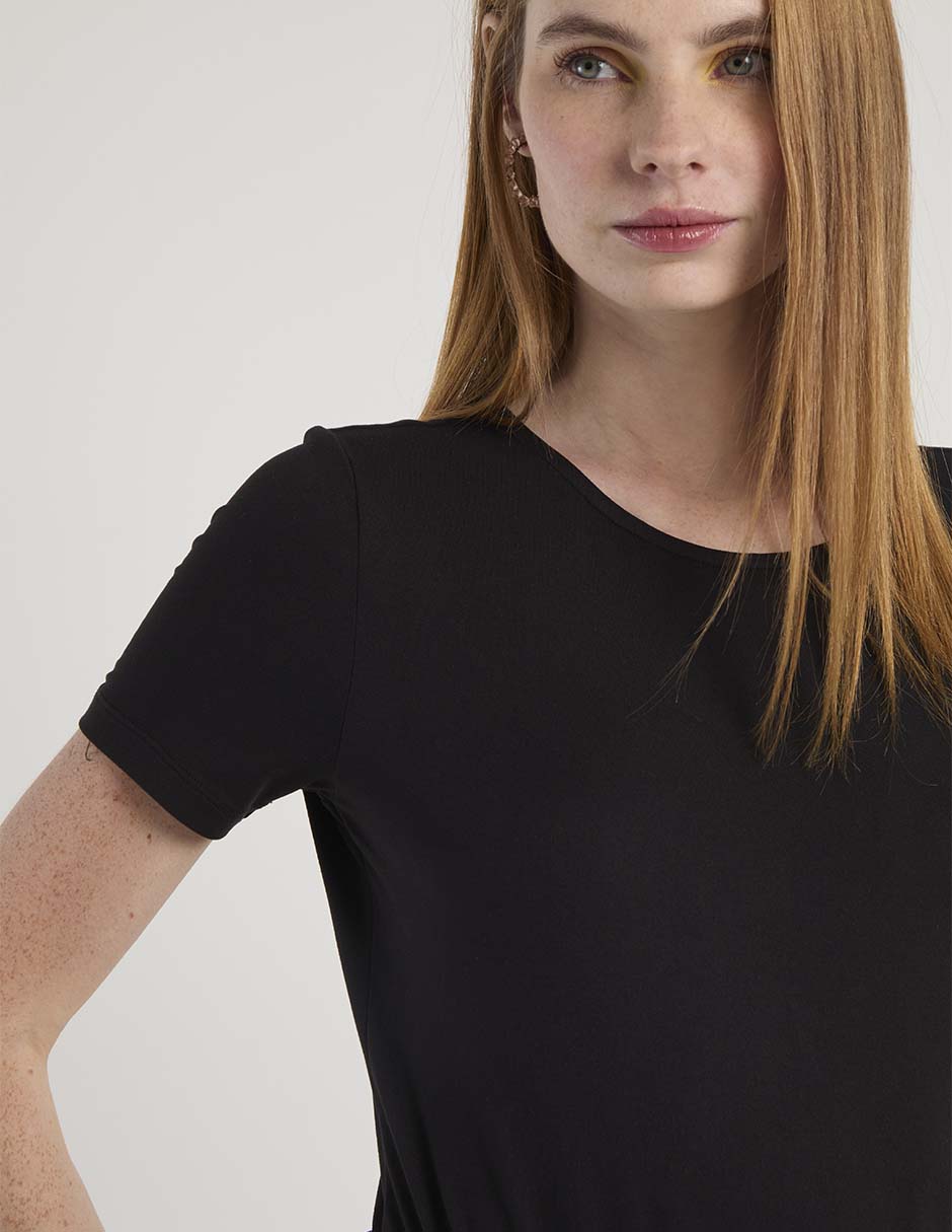 PLAYERA NSM26107-05 NON STO, CH, NEGRO