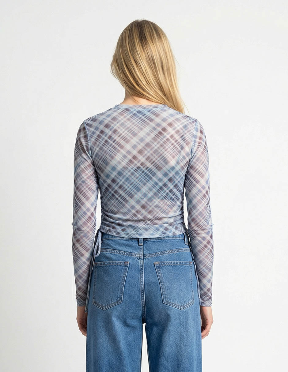 Blusa manga larga para mujer 2
