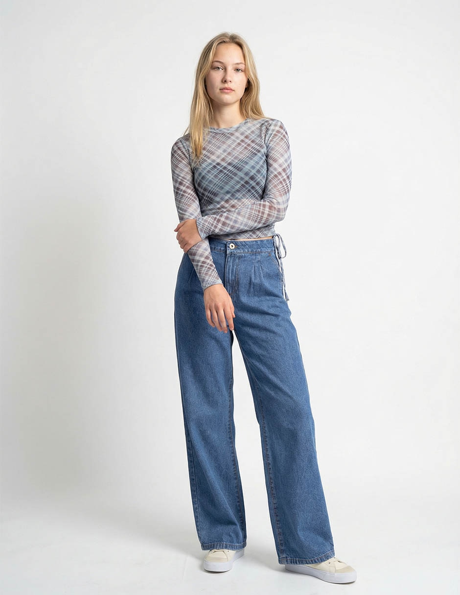 Blusa manga larga para mujer 3