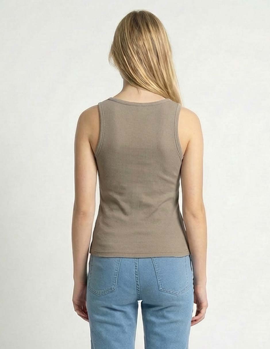Top Non Stop cuello redondo