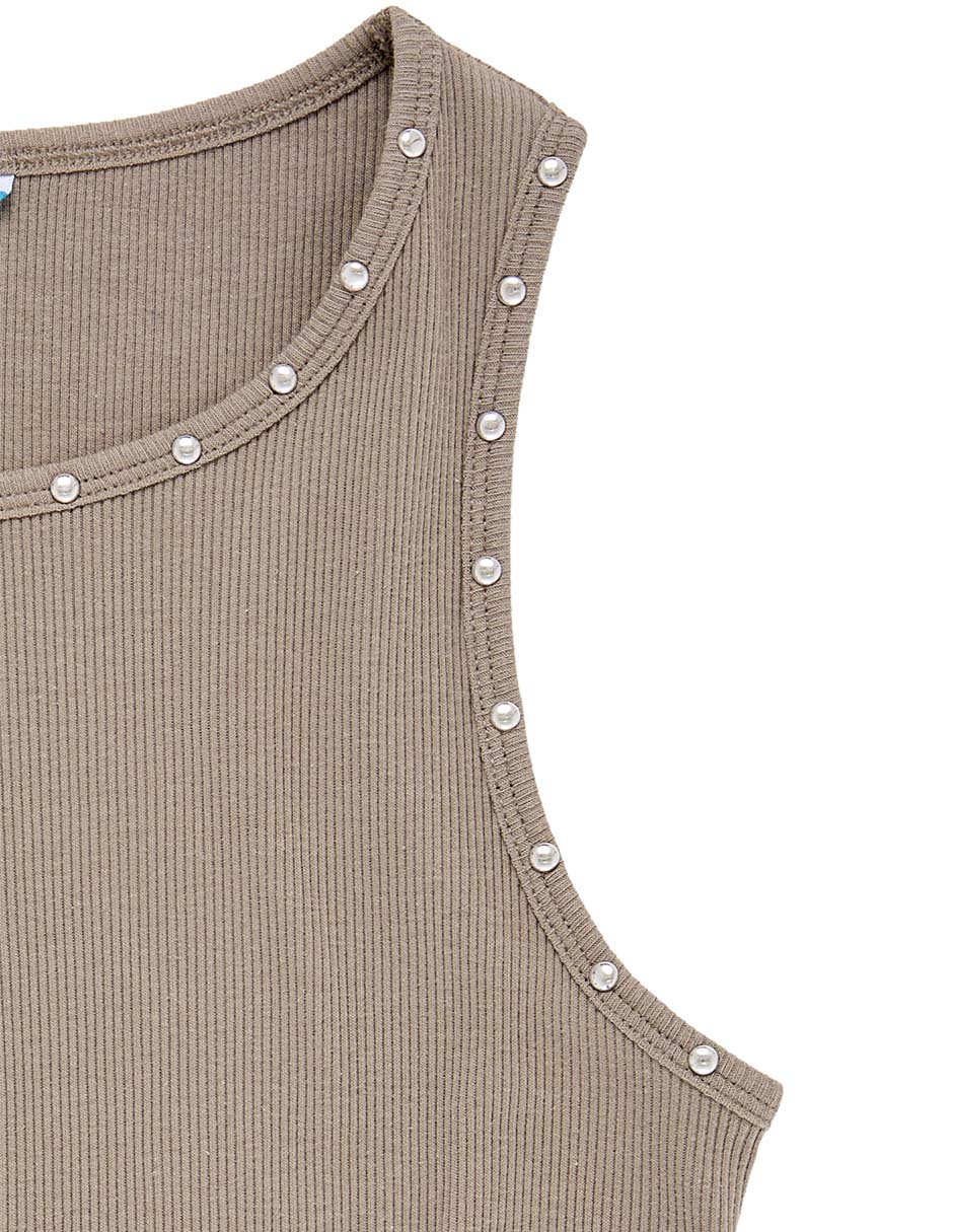 Top Non Stop cuello redondo