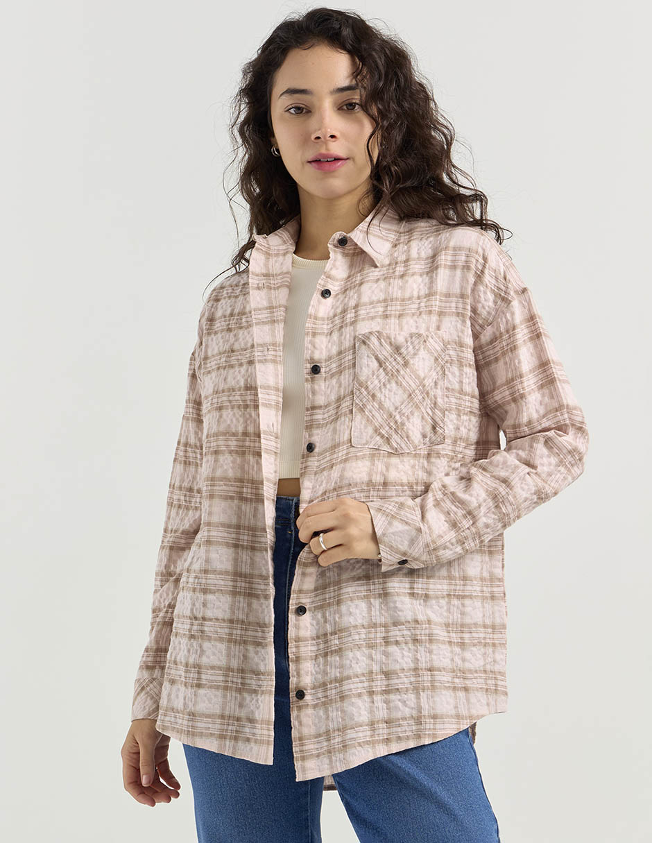 Sobrecamisa manga larga para mujer Sobrecamisa manga larga para mujer