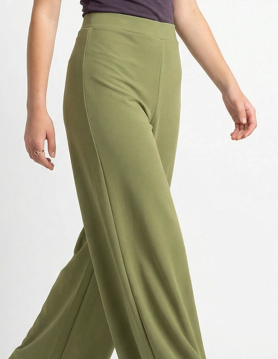 PANTALON NON STOP, M, VERDE OLIVO LISO