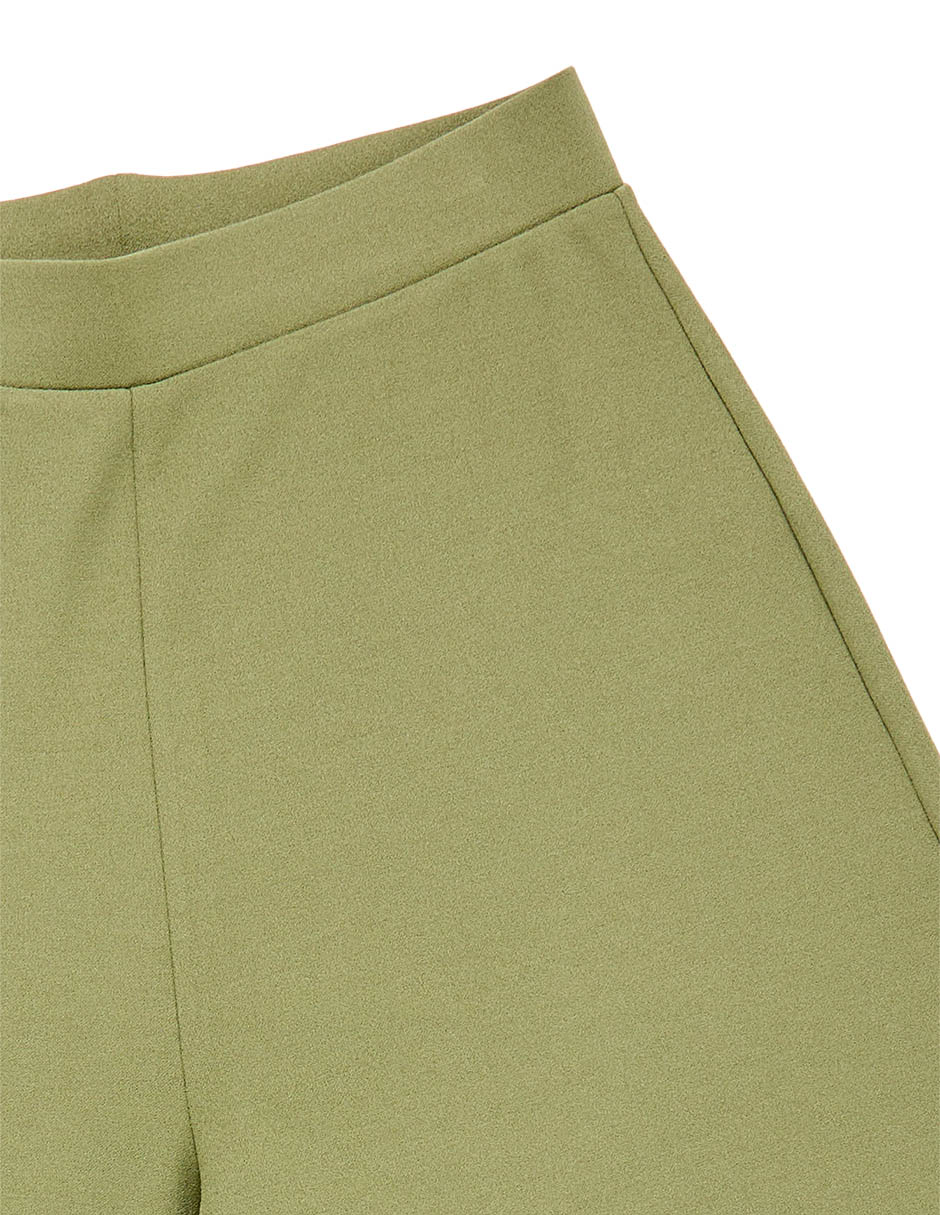 PANTALON NON STOP, M, VERDE OLIVO LISO