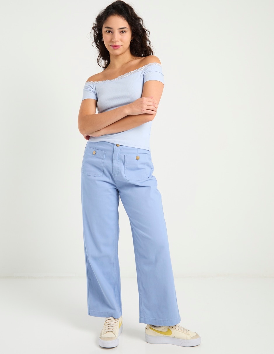 Pantalón recto para mujer 2