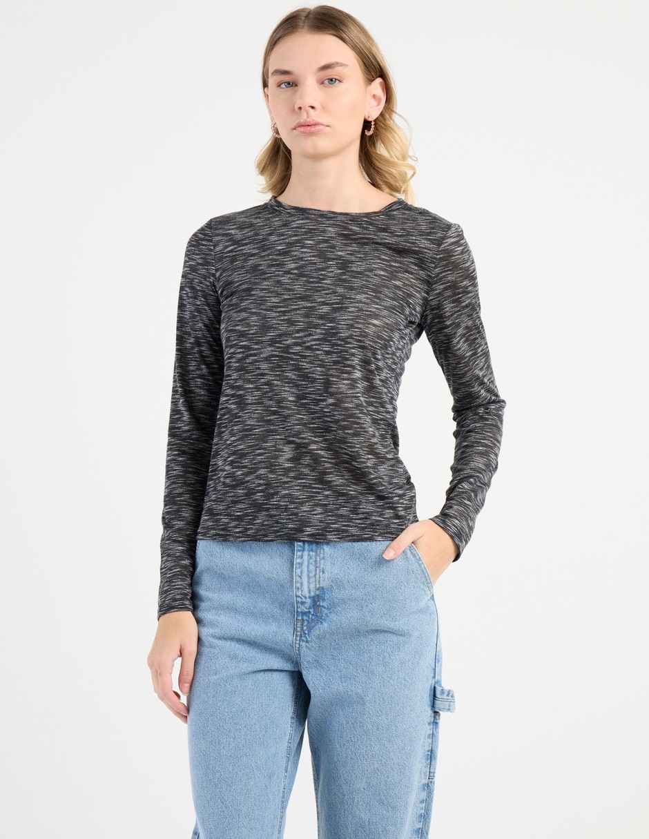 PLAYERA NSM26129-06 NON STOP, M, NEGRO