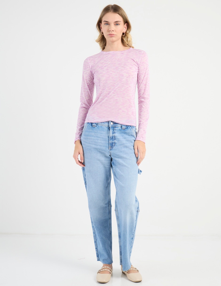 PLAYERA NSM26129-C06 NON, EG, MULBERRY